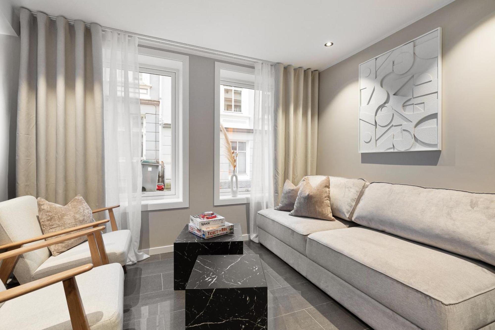 Renovated Jan 24 - Queen Beds - Behind Bryggen เบอร์เกน ภายนอก รูปภาพ