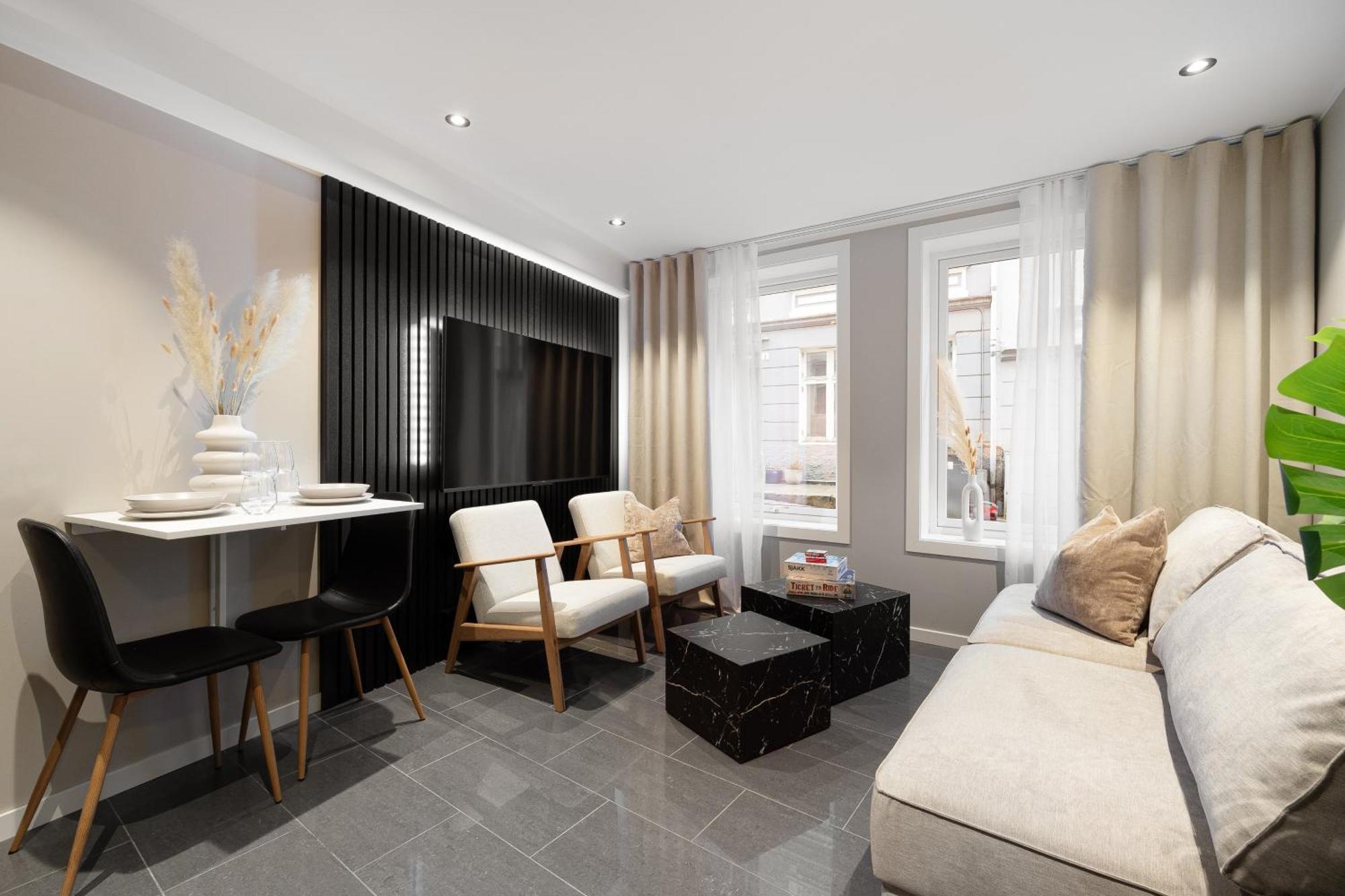 Renovated Jan 24 - Queen Beds - Behind Bryggen เบอร์เกน ภายนอก รูปภาพ